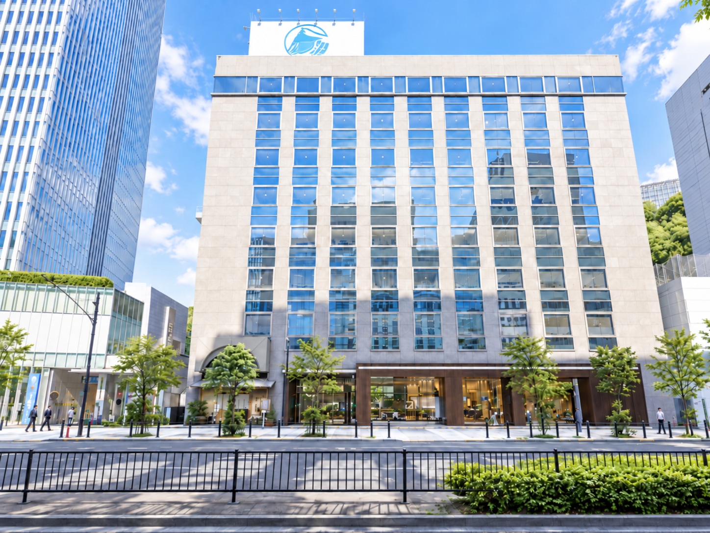 新本社（赤坂エイトワンビル）外観